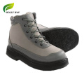 Non-slip Quick Drainage Fly Fishing Wading Boots with Felt Sole